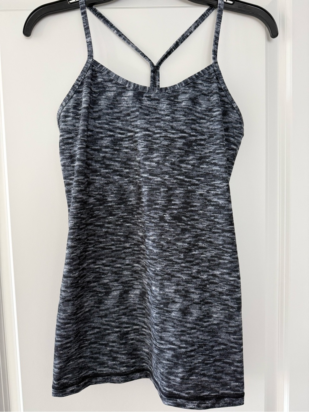 lululemon athletica Gray Space-Dye Strappy Tank Top